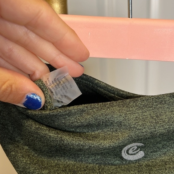 NWT Calme Johnny Was Ease Space Dye High Waisted Leggings Heathered green - Picture 13 of 13